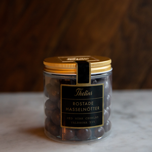 Hasselnötter i mörk choklad